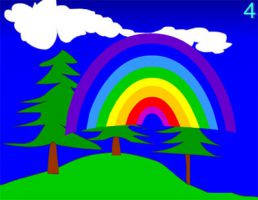 studio1world bahai inspired art - The Rainbow Game